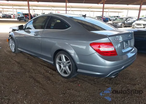 2012 Mercedes-Benz C 250 from USA, damaged, VIN WDDGJ4HB5CF764832